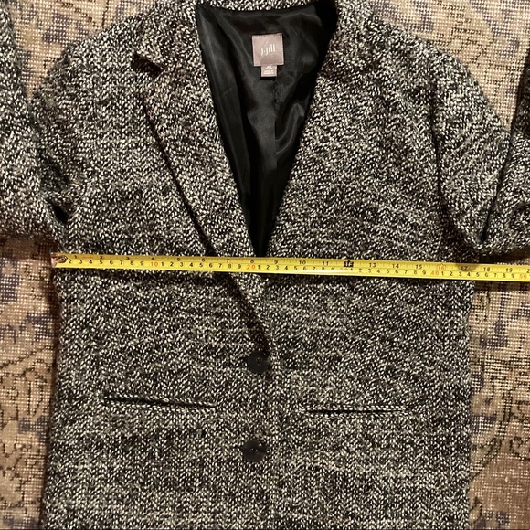 SOLD! J. Jill tweedy boucle blazer xs petite - Picture 4 of 6